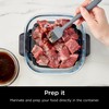 Ninja 6-Cup 2-Pack CleanCrisp Glass Containers for Meal Prepping with