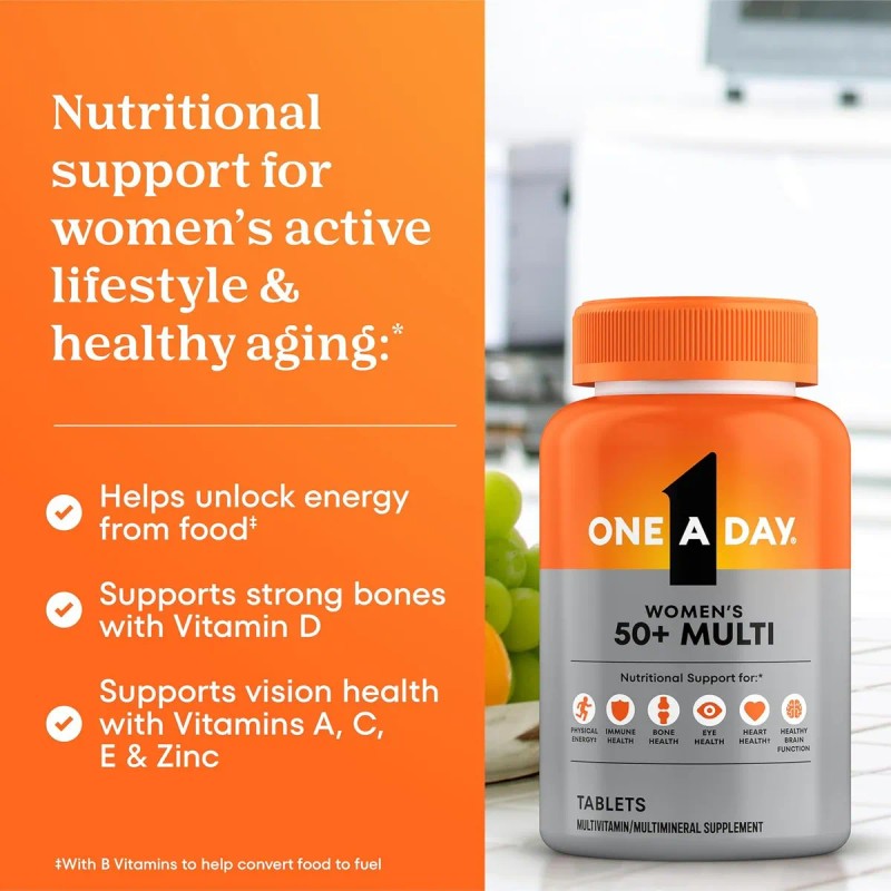 One Day Multivitamínico Mujer 200 Tabletas Sabor Vitaminas