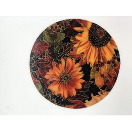 Andreas Silicone JO-246 Non-Slip 6.25" Jar Opener, Easy Lid Opener, Made with Silicone and Fabric, Dishwasher Safe, Garlic Peeler, Harvest Gold, 6.25 inch