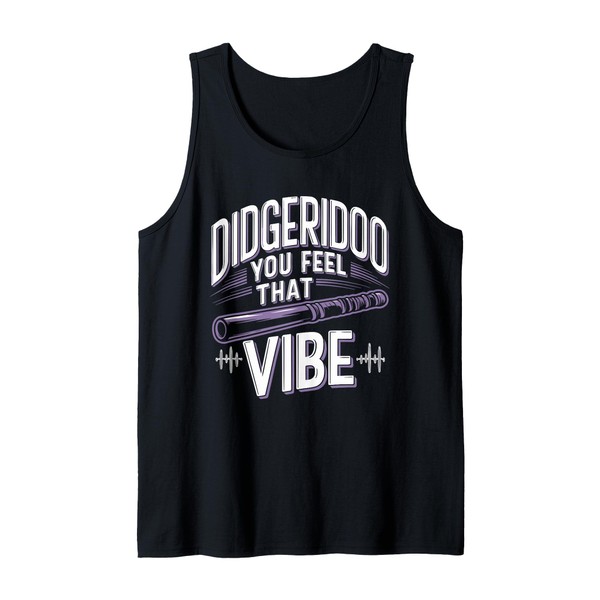 Didgeridoo Player Traditional Music Australian Culture Tank Top