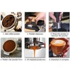 51mm Bottomless Portafilter 2 Ears Stainless Steel Basket and Redwood