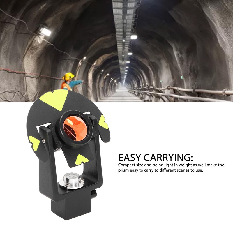 FDC064 Mini Prism Reflector K9 Glass High Accuracy Portable Surveying
