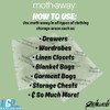 Moth Away Sachets - 24-Pack Natural Herbal Moth Repellent