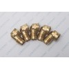 LTWFITTING Brass 5/8" OD x 1/2" Female NPT 45 Deg