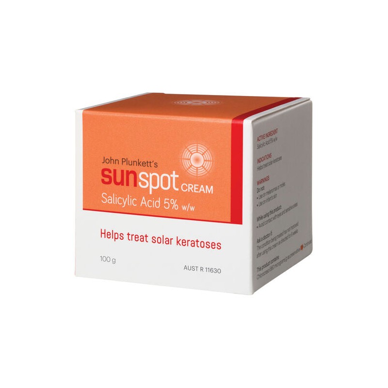 John Plunkett's Plunkett's Sunspot Cream 100g