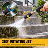 Turbo Nozzle for Pressure Washer – 360° Rotating Spray with