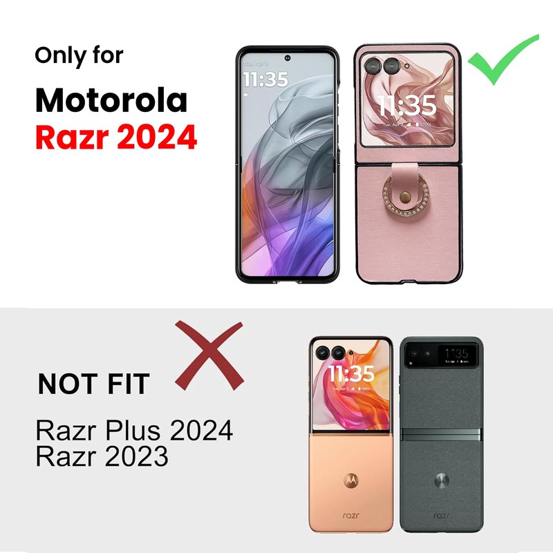 Moto Razr 2024 Case for Women & Girls - Cute