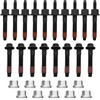 Broaug 6510141AA,06509863AA,6505316AA 1Set Engine Cylinder Head Bolts Compatible with Chrysler/Jeep/Dodge/Ram