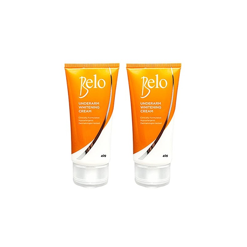 Belo Crema para las axilas, 40 g, paquete de 2