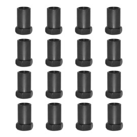 EPChunMi 16Pieces Rocker Arm Nut Kit 3/8 Stud Fits most aluminum rocker arms
