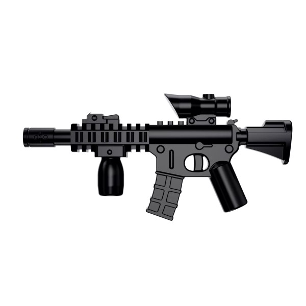 Battle Brick M4 Tactical Assault Rifle fits compatible with toy