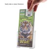 Marketing Holders Clear Brochure Pamphlet Holder with Hardware Wall Mount