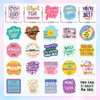 CKXTYNG 200 Pcs Motivational Stickers, Holographic Affirmation Sticker Pack, Positive
