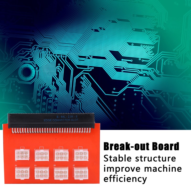 Break Out Board Module Power Shunt 1200W 8 Cable 6