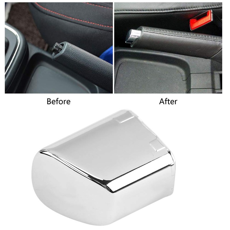 Zerone Push Button Car Handbrake Lever, ABS Handbrake Push Button