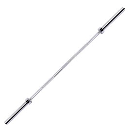 Fitvids Olympic Bar for Weightlifting and Power Lifting Barbell, 700-Pound Capacity, 5 Feet