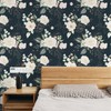 BaoHArtHome Floral Wallpaper Paper Peel and Stick Contact Paper Removable