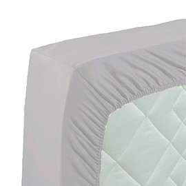 Curt Bauer fitted sheet satin silver-grey size 160x200 cm