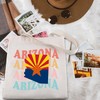 ENSIANTH Arizona Travel Tote Bag Long Distance Relationship Gift