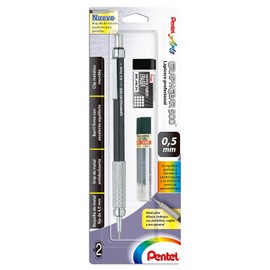 Pentel de México PG515BP Graphgear Portaminas Prof.para Dibujo 0.5 mm, pack of/paquete de 1