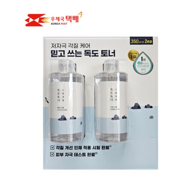 Round Lab 1025 Dokdo Toner 350ml x 2 / 라운드랩