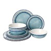AELS Melamine Dinnerware Set of 12 Pcs Dinner Dishes Set