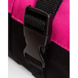 BRUBAKER Padded Ski Bag Skibag Carver Pro - Limited Edition - with Strong 2-Way Zip and Compression Straps - Pink/Black - 66 7/8 Inches