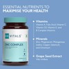 Generic Zinc Supplements (60 Tablets) | with Vitamin C, Vitamin