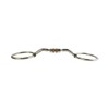 AK Loose Ring Rotary Curved Snaffle Horse Riding Bits with