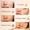 Maquillaje en Barra, Base en Barra con Brocha 1 Crema