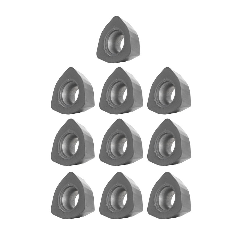 10Pcs Carbide Turning Inserts Indexable Coated Blade for Wood Milling