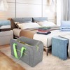 WELAXY Felt Multi Storage bags for bulky comforters duvets seasonal