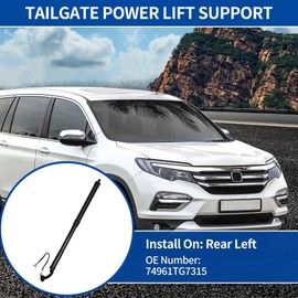 X AUTOHAUX Rear Left Tailgate Power Lift Support for Honda Pilot EX-L Touring 2016-2017 5 Door Liftgate Power Hatch Shock Strut No.74961TG7315 Electric Trunk Power Liftgate