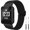 NotoCity for Garmin Forerunner 35 Strap, Elastic Braided Solo Loop
