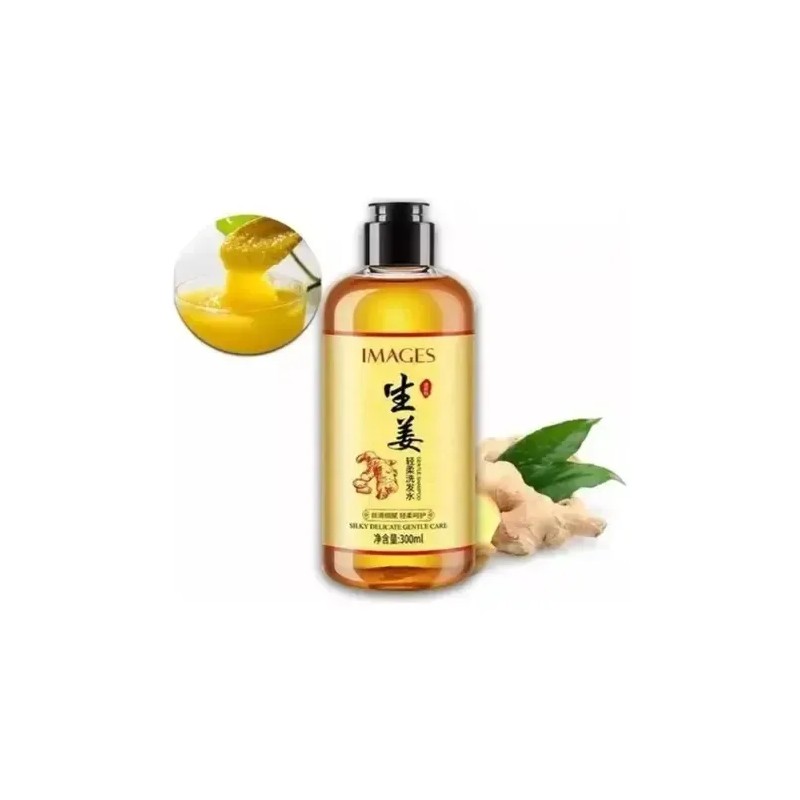 Shampoo De Jengibre Anti Caspa Caída Cabello Fríz Hidratante