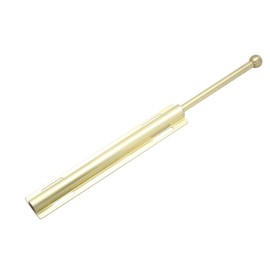 12" Valet Rod Standard for Closet Satin Brass SB Metal