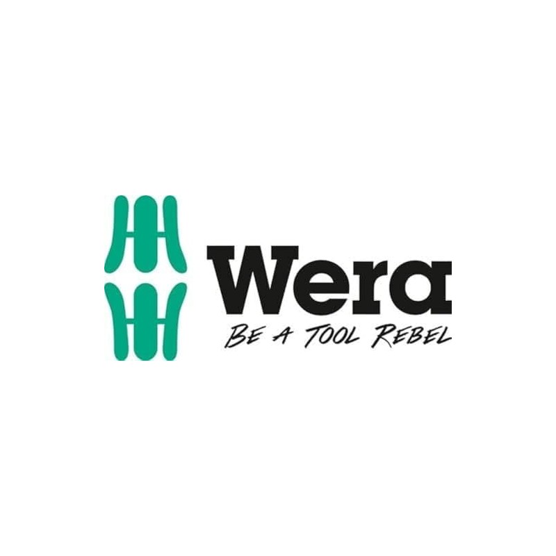 WERA 060201 Screwdriver Bit for Torx Screws, Insertion 0.25 inches