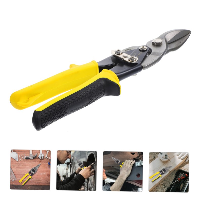 OSALADI 1pc Multipurpose Sheet Metal Scissors Heavy Duty Cutting Shears