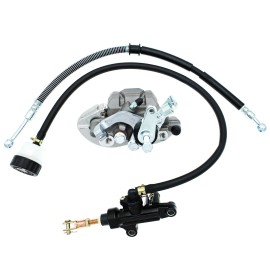 ALTAYE Rear Brake Caliper Master Cylinder & Hose Assy for Yamaha YFZ450R 2009-2023