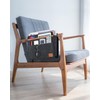 ERKOON Bedside Storage Pocket, Felt Bedside Caddy Thicker Bed Sofa