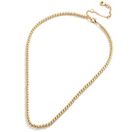 BaubleBar Pisa Necklace, 4mm Bead Size