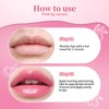Moisturising Lip Oil, Durable Portable Pink Lip Serum for Wrinkle