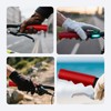 1 Pair Red 3/4 Inch Bike Handlebar Grips - Antislip