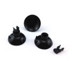 HONBAY 20pcs Aquarium Black Sucker Clip Suction Cups Airline Tubing