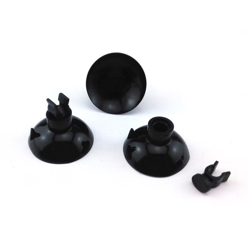 HONBAY 20pcs Aquarium Black Sucker Clip Suction Cups Airline Tubing