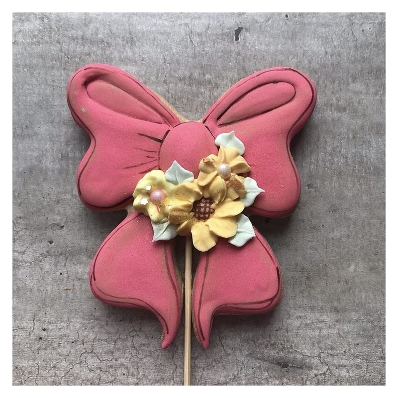 LILIAO Bow Ribbon Cookie Cutter - 3.7 x 3.8 inches