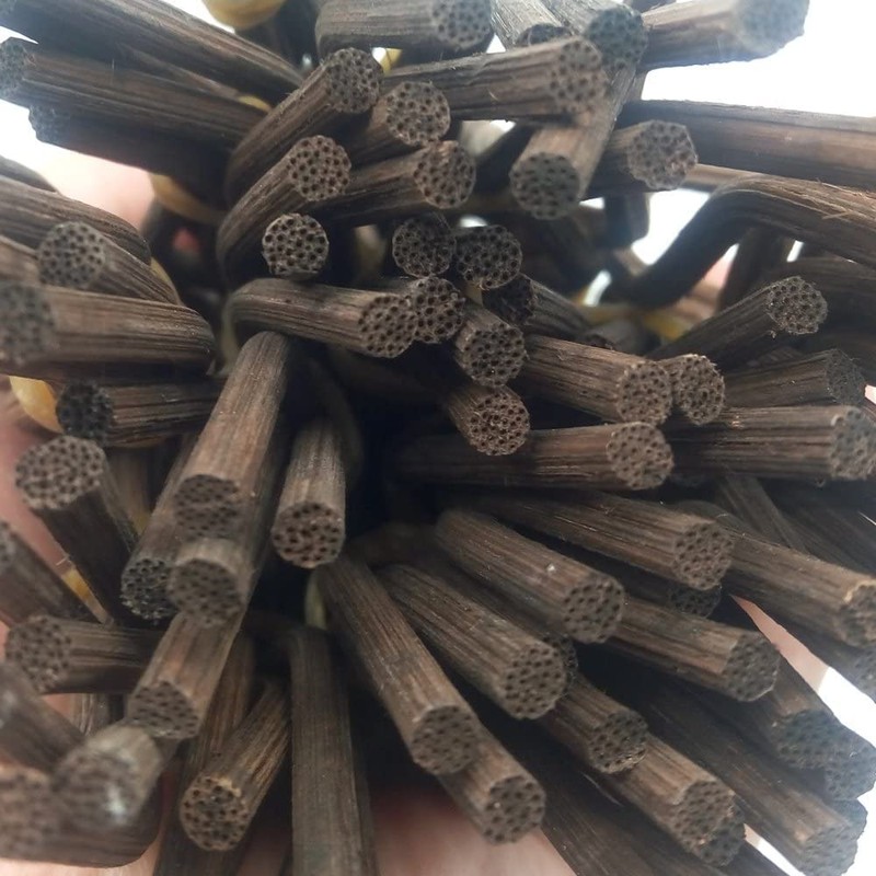 7Inch 100 Pcs Brown Wavy Rattan Reed Diffuser Sticks Fragrance