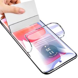 Acoweous Screen Protector for Motorola Moto G84, Pack of 2 Hydrogel Screen Protectors, Transparent, Self-Healing, Scratch-Resistant, HD Clear TPU Film