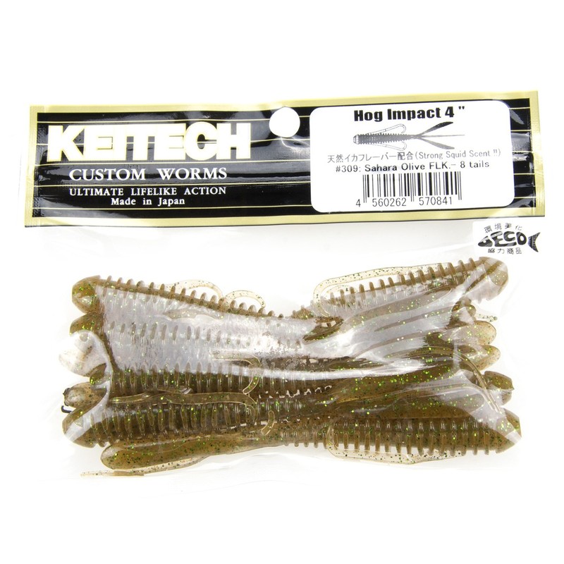 Keitech Hog Impact 4 Inch Arkansas Shiner