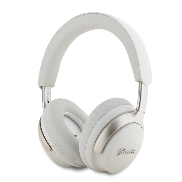 Guess Wireless Headphones with Studio Sound PU Leather Script Logo